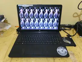 Laptop HP 15-Db150XXX Numerik Amd E2 9000E Ram 4Gb Hdd 1Tb Mulus