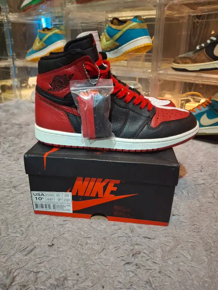 AIR JORDAN 1 RETRO HIGH HOMAGE 2 HOME 2017 VNDS SOZE 44.5 ORIGINAL