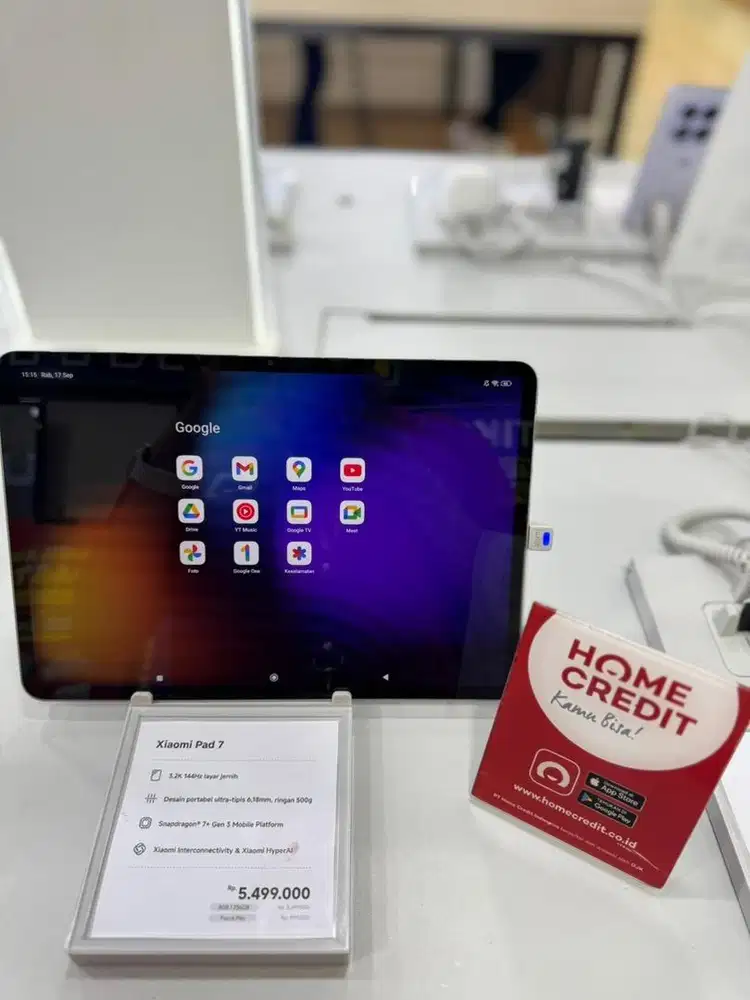 Xiaomi Pad 7 256GB wifi only promo cicilan homecredit mulai 500ribuan