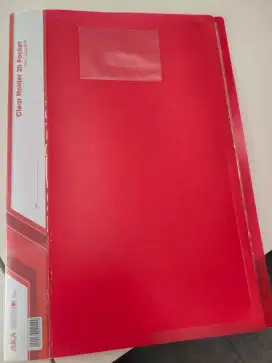 Map plastik merah