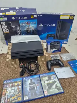 PS4 PRO ORI 1TB SERI 72 BAHAN H*N GARANSI INDO