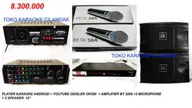 PAKET KARAOKE   untuk cafe restoran rumah hotel losmen kost