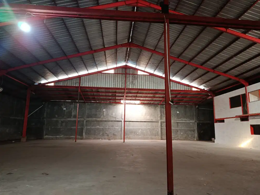 Dijual Cepat Gudang dan Tanah Kav DPR, Serua, Bojongsari, Depok