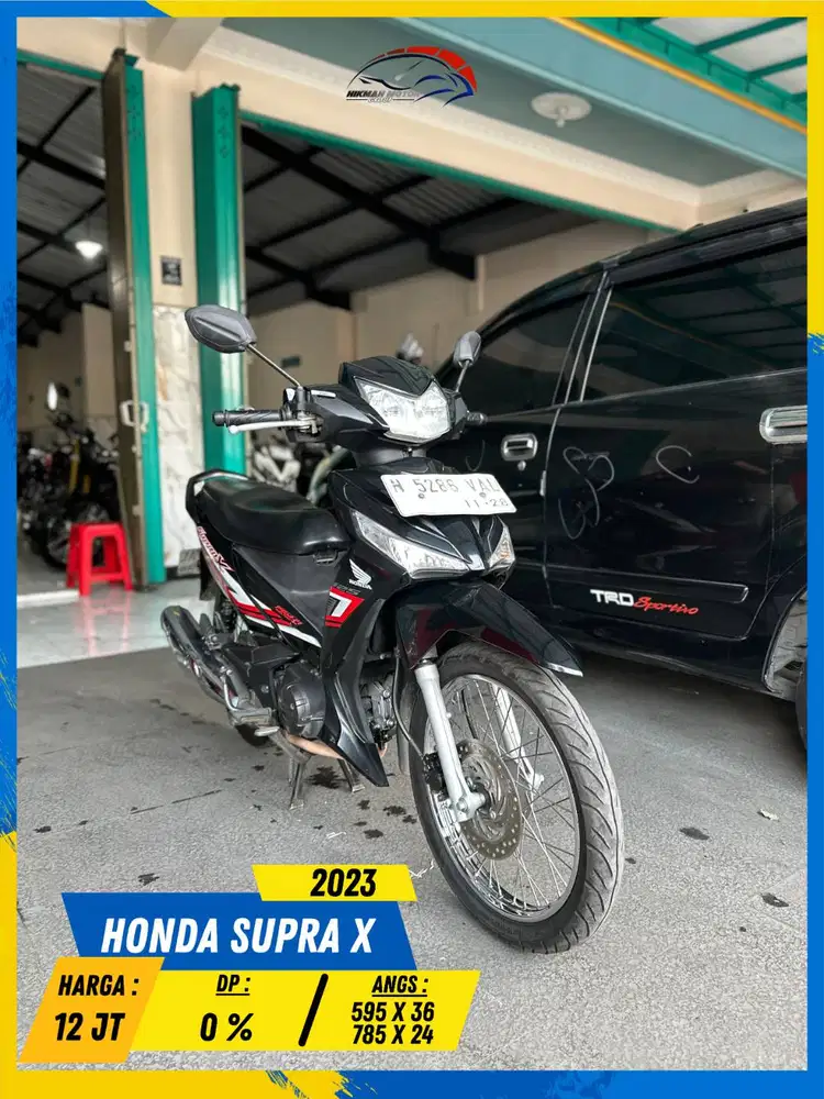 HONDA SUPRA X 2023 GAS POLL MASZEHH HIKMAH MOTOR KEPUH