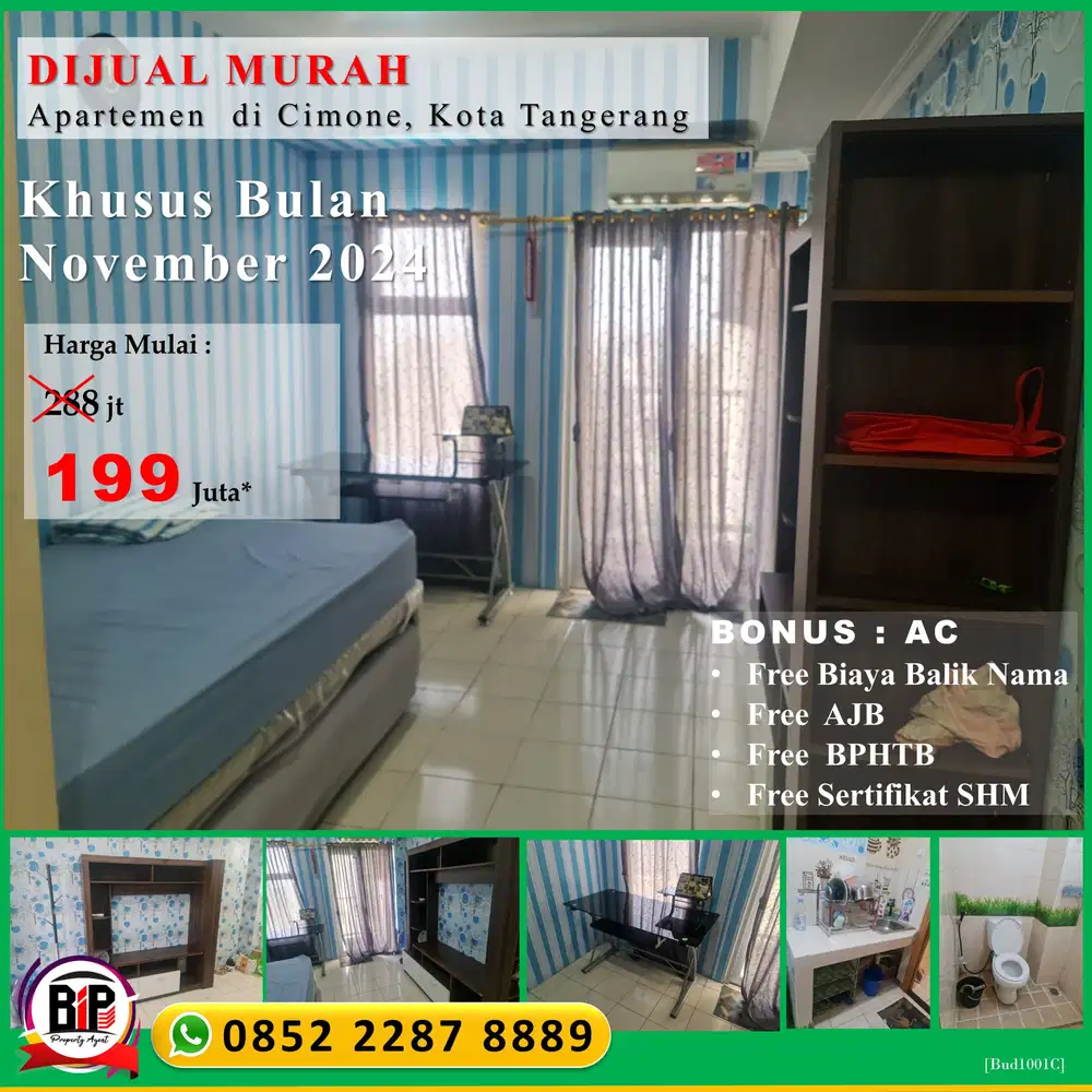 Dijual Murah Apartemen Victoria Square Tangerang
