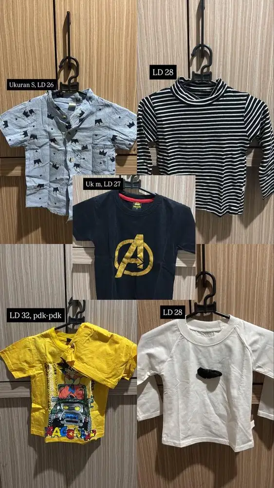 Preloved baju anak