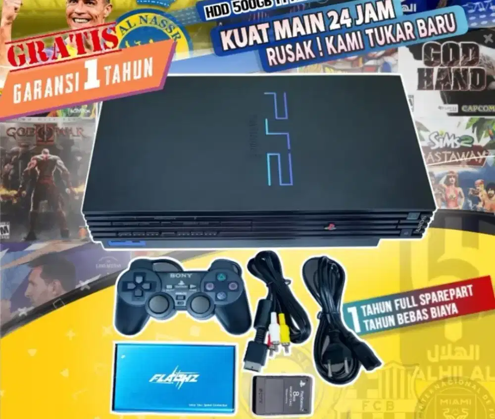 Jual PS2. PS2 SONY Fat HD| 250GB