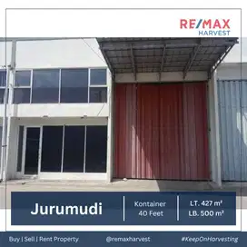 Disewakan Gudang Siap Pakai Lokasi Strategis Jurumudi Tangerang