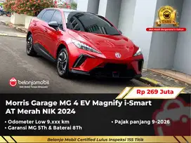 [GARANSI 5TH] Morris Garage MG 4 EV Magnify i-Smart AT Merah 2024/2025