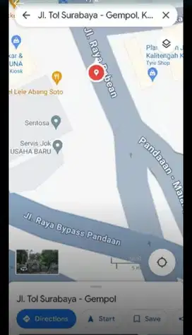 DIJUAL TANAH JALAN UTAMA PANDAAN