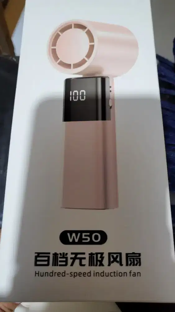 Kipas Mini Warna Pink