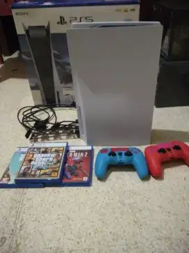 DIJUAL PS5 + BONUS KASET GAME