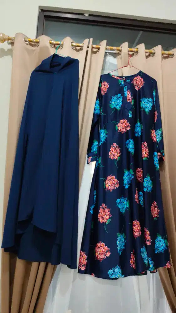 Gamis set PL murah