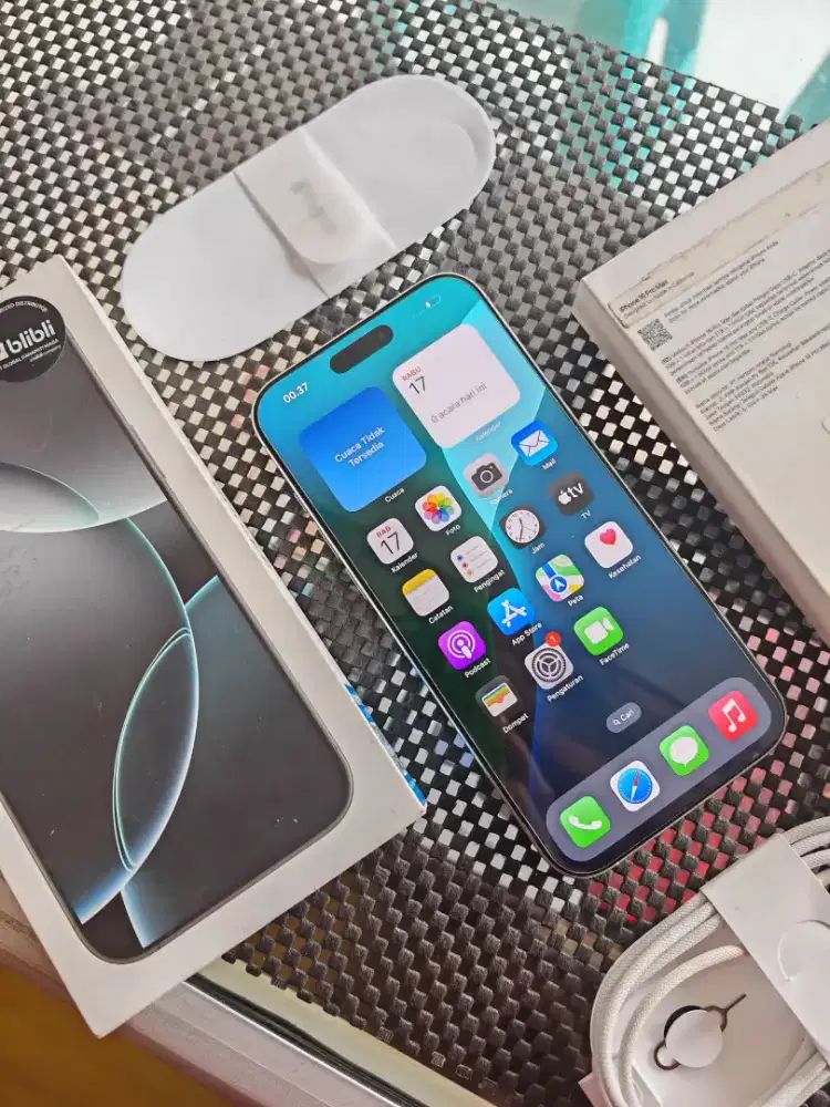 Iphone 16 Pro Max 256gb Garansi Mei 2026 Like New No Minus Fullset