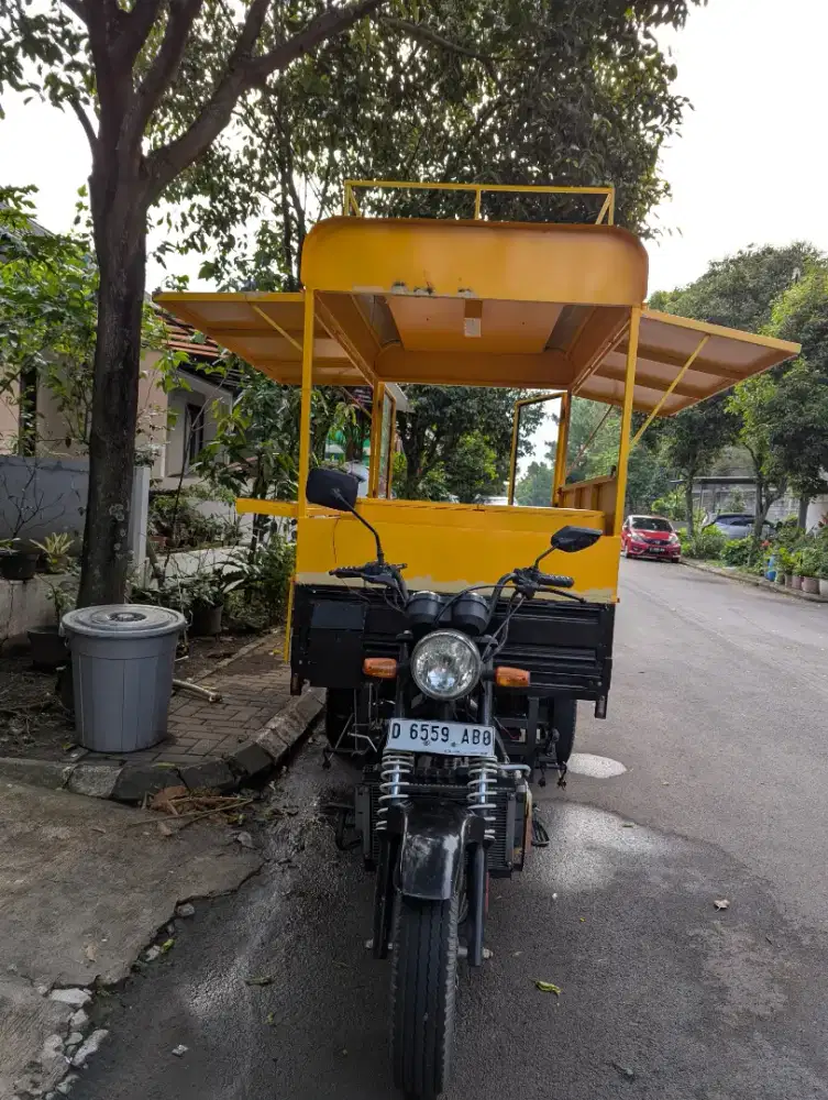 Kaisar triseda 250cc thn 2018 ,modifikasi coffee truck