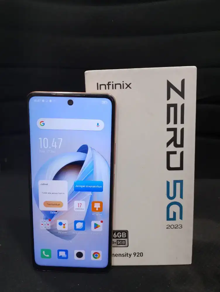 Infinix zero 5G 2023 8/256GB second mulus no minus fullset