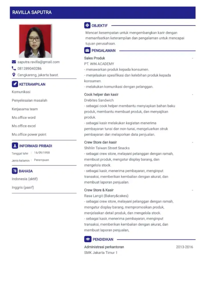 Mencari pekerjaan