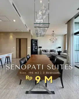 Apartemen Fully Furnished Area Strategis di Senopati Suites Jakarta