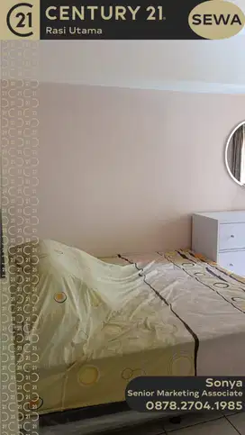 DISEWAKAN 1 UNIT APARTEMEN DI M TOWN GADING SERPONG TANGERANG