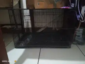 Kandang besi dan tas hewan jual butuh sudah ngk terpakai