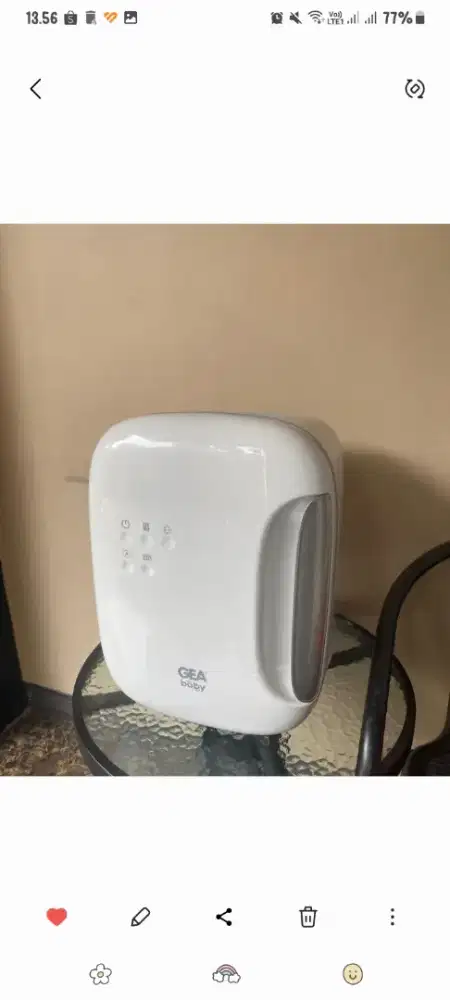 Bundling GEA baby sterilizer dan Philips avent quick warm