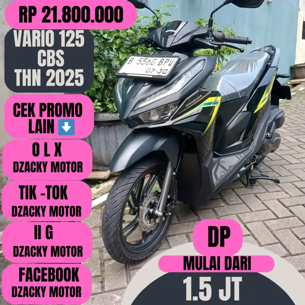 ALL NEW VARIO 125 CBS THN 2025