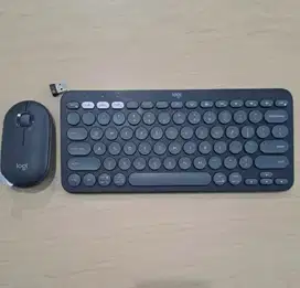 Mouse Keyboar Pebble Logitec M380s