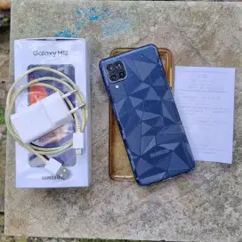 Samsung M12 4/64GB Ex.SEIN Fullset Full Ori Dari Baru