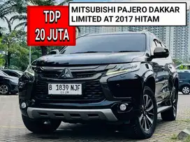MITSUBISHI PAJERO DAKKAR AT DIESEL 2017 HITAM PRO.K MURAH DP MINIM 20