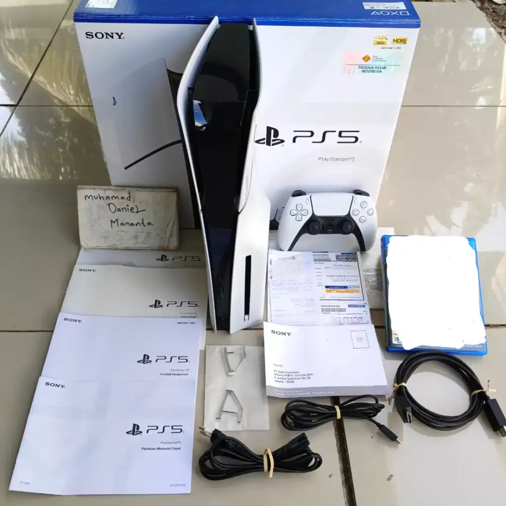 Ps5 slim disc 1TB cfi-2018A resmi indo playstation