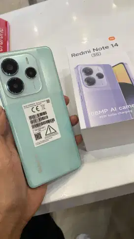 REDMI NOTE 14 5G . BISA KREDIT SYARAT KTP BUNGA MULAI 0%