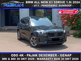 PANORAMIC SUNROOF BUNGA=4.5% Genap ALL NEW BMW X 1 SDRIVE 1.8i 2024