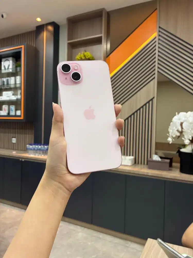 iPhone 15 plus 128 pink ex resmi