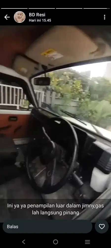 Mobil Suzuki jimny bekas 4x4 original