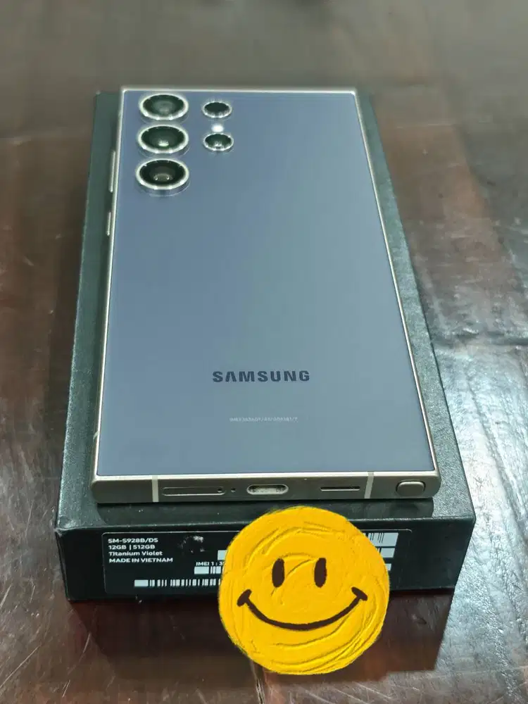 Samsung S24 Ultra 12/512 Titanium Violet Bekas Second