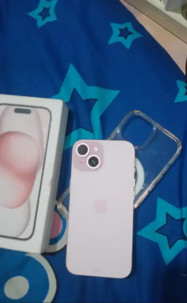 JUAL CEPAT IP 15 128GB PINK IBOX