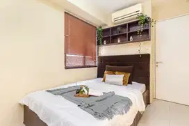 (BAYAR BULANAN) Bassura City 1BR (1 kamar) Full Furnished Siap Huni!