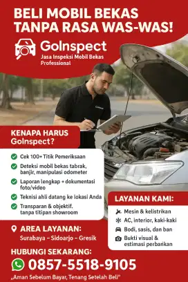 Jasa Inspeksi Mobil Bekas