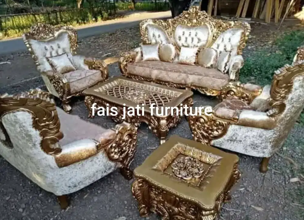 Sofa tamu Bellagio jati