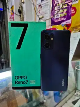 Oppo Reno 7 5G ram 8+8/256gb lengkap