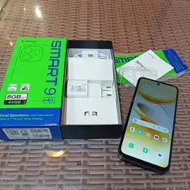 Infinix smart 9 4+4/64 Fulset mulus no minus
