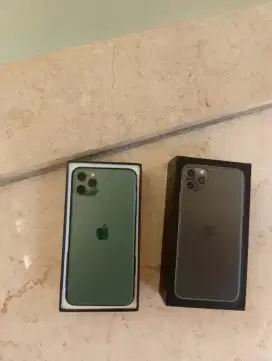 Iphone 11 pro max 256gb semua ada gan