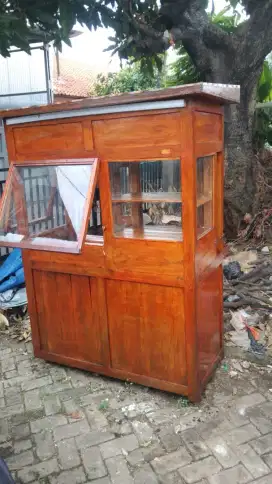 dijual gerobak dan etalase bekas bakso mie ayam soto bubur ayam