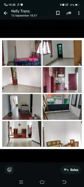 Rumah dijual BU Kemiling Permai