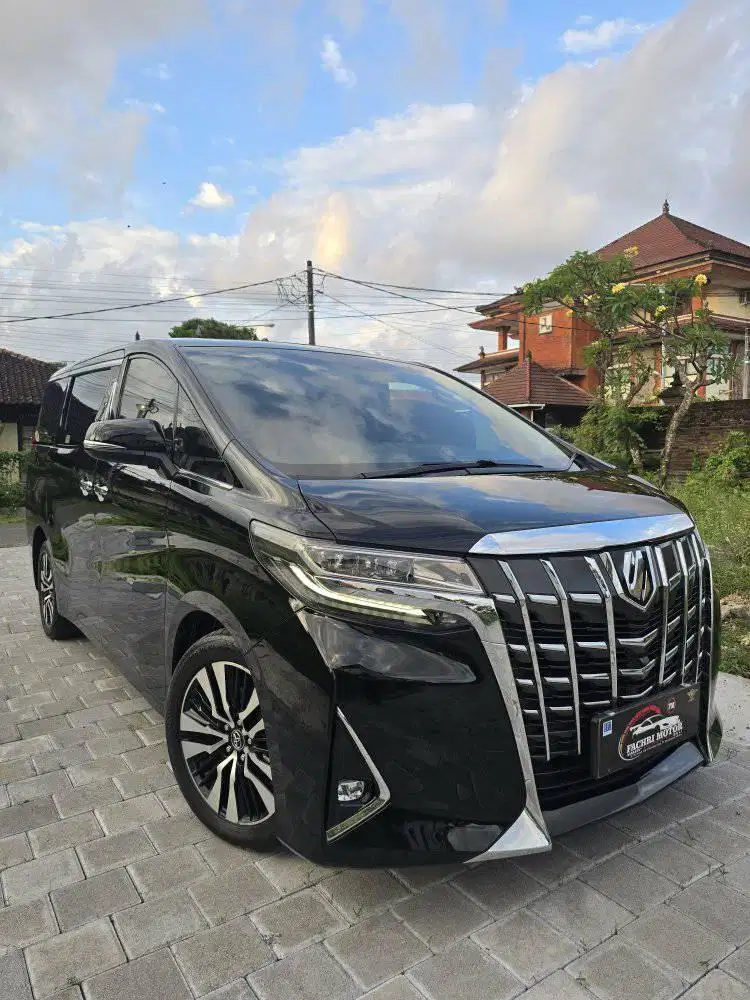 ALPHARD G TAHUN 2018 KM 63RB NOPOL B SUPER