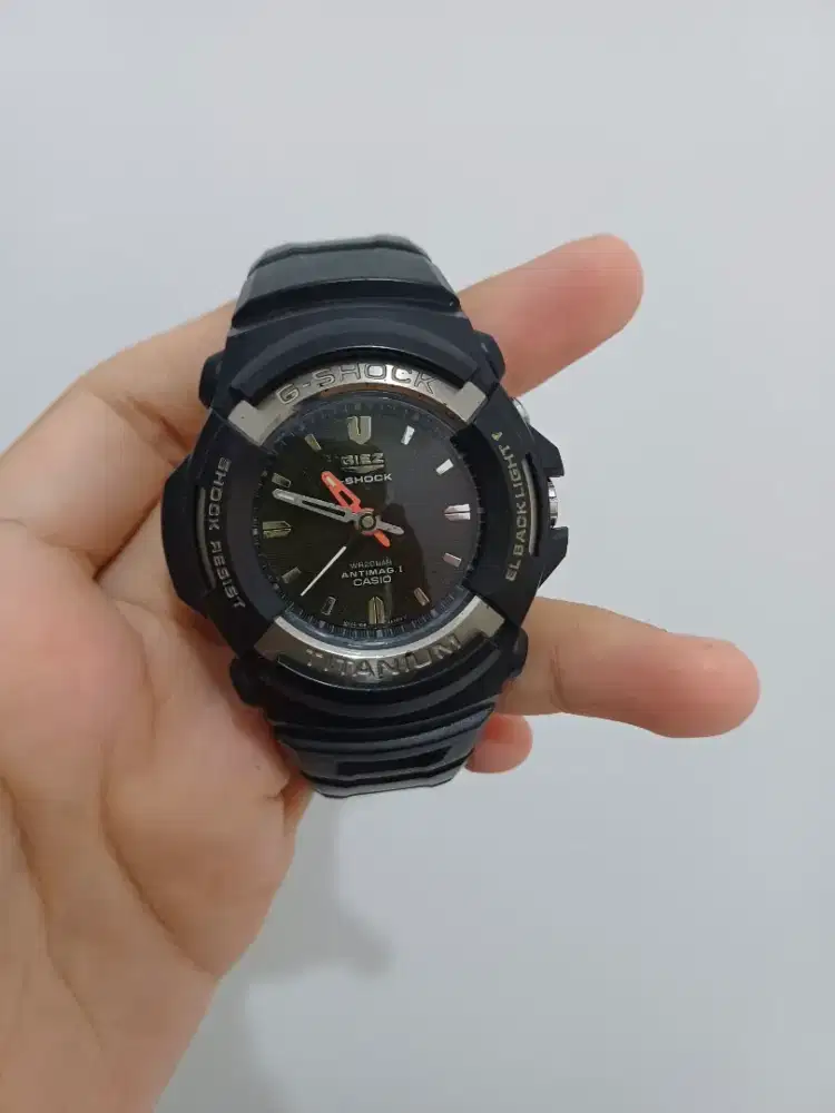 Jual G-shock Giez GS-500 Titanium JDM Dial Black