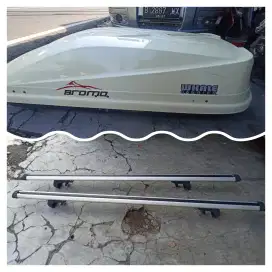 Roofbox whale Bromo+ crosbar whale