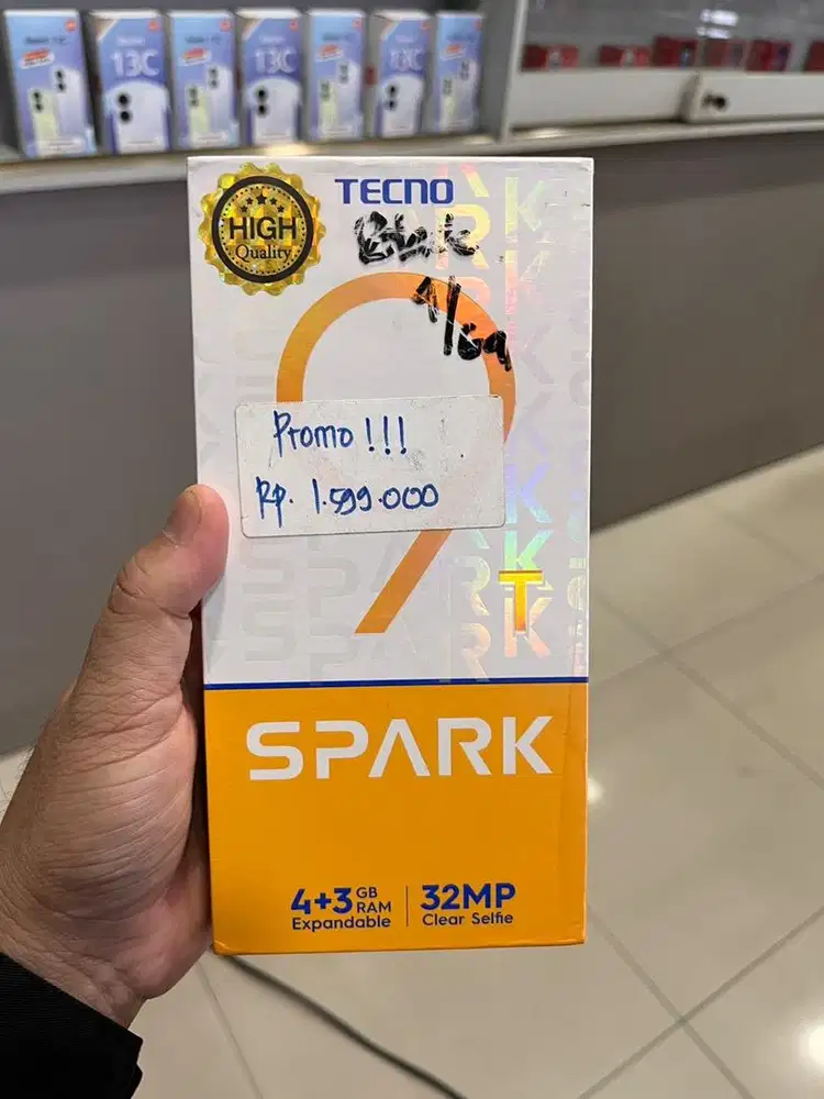 PROMO TECNO SPARK 9T RAM 4+7/128 HARGA NET!!
