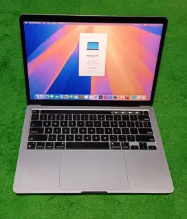 Apple MacBook Pro M1 2020 M1 8/256 Grey Touchbar Murah Mulus
