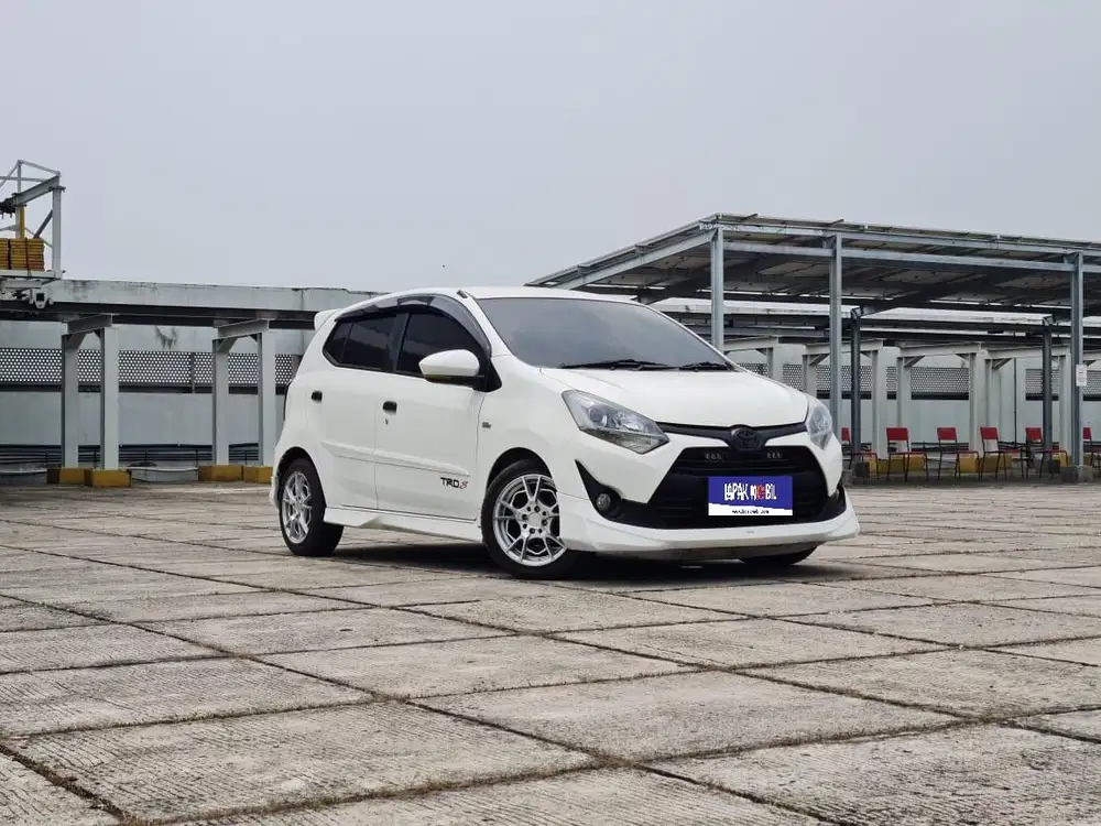 Good Condition !!! Toyota Agya 1.2 G TRD Matic AT 2019 Putih KM 130RB